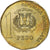 República Dominicana, Peso, 2002, laiton, SC, KM:80.1