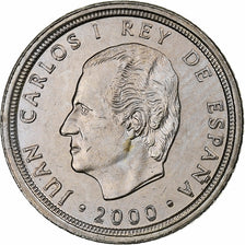 Spain, Juan Carlos I, 10 Pesetas, 2000, Copper-nickel, MS(63), KM:1012