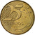 Brazil, 25 Centavos, 1999, Bronze Plated Steel, AU(55-58), KM:650
