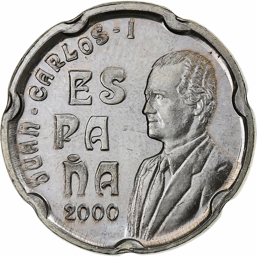 España, Juan Carlos I, 50 Pesetas, 2000, Madrid, Cobre - níquel, EBC, KM:991