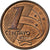 Brazil, Centavo, 1998, Copper Plated Steel, AU(55-58), KM:647