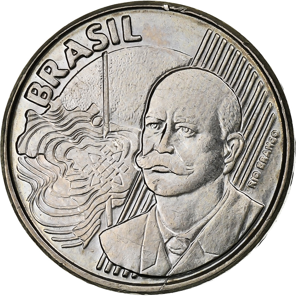 Brazil, 50 Centavos, 1998, Stainless Steel, EF(40-45), KM:651a