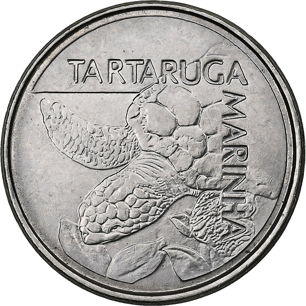 Brasil, 500 Cruzeiros, 1992, Acero inoxidable, EBC, KM:624
