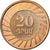 Armenië, 20 Dram, 2003, Copper Plated Steel, UNC-, KM:93