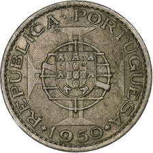 INDIA-PORTUGUESE, 60 Centavos, 1959, Kupfer-Nickel, VZ, KM:32