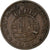 ÍNDIA - PORTUGUESA, 30 Centavos, 1959, Bronze, EF(40-45), KM:31