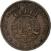 INDIA-PORTUGUESE, 30 Centavos, 1959, Bronze, EF(40-45), KM:31