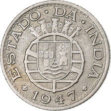 Inde portugaise, 1/4 Rupia, 1947, Cupro-nickel, TTB+, KM:25