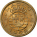 Macau, 10 Avos, 1968, Bronzo, SPL-, KM:2