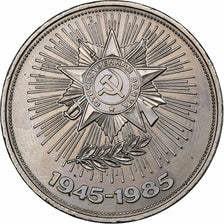 Rússia, Rouble, 1985, Saint Petersburg, Cobre-níquel, AU(55-58), KM:198.1