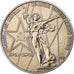 Russia, Rouble, 1975, Saint Petersburg, Maillechort, AU(55-58)