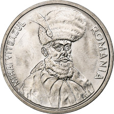 Rumänien, 100 Lei, 1992, Nickel plated steel, VZ, KM:111