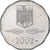 Roumanie, 5000 Lei, 2002, Bucharest, Aluminium, SUP, KM:158