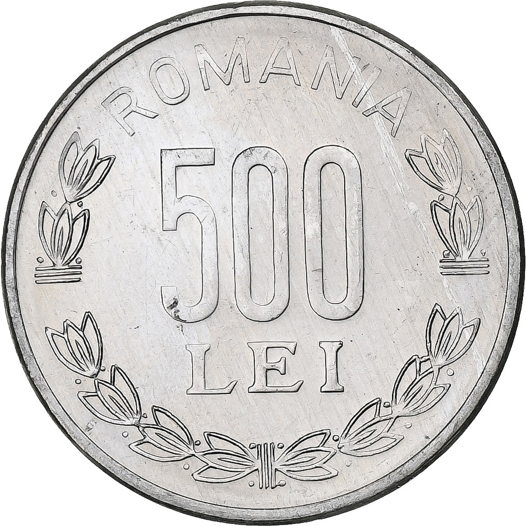 Roumanie, 500 Lei, 1999, Aluminium, SUP, KM:145