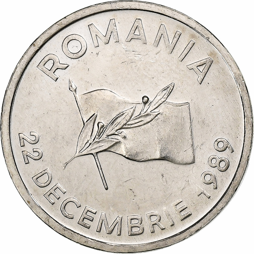 Roemenië, 10 Lei, 1992, Nickel Clad Steel, PR, KM:108