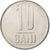 Romania, 10 Bani, 2005, Bucharest, Nickel plated steel, EF(40-45), KM:191