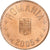 Romania, 5 Bani, 2005, Acier plaqué cuivre, AU(55-58), KM:190