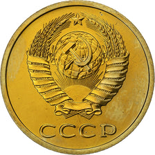 Russie, 3 Kopeks, 1988, Saint-Pétersbourg, Bronze-Aluminium, SPL, KM:128a