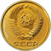 Russia, 2 Kopeks, 1988, Saint Petersburg, Brass, MS(63), KM:127a