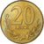 Albânia, 20 Leke, 1996, Alumínio-Bronze, AU(55-58), KM:78