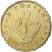 Hungary, 20 Forint, 2001, Budapest, Nickel-brass, MS(64), KM:696