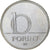 Węgry, 10 Forint, 2001, Budapest, Miedź-Nikiel, MS(63), KM:695