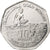 Guyana, 10 Dollars, 1996, Royal Mint, Acciaio placcato nichel, BB+, KM:52