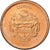 Guyana, Dollar, 2005, Royal Mint, Acciaio placcato rame, SPL-, KM:50