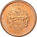 Gujana, Dollar, 2005, Royal Mint, Miedź platerowana stalą, AU(55-58), KM:50