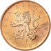 Czech Republic, 10 Korun, 2002, Acier plaqué cuivre, MS(63), KM:4