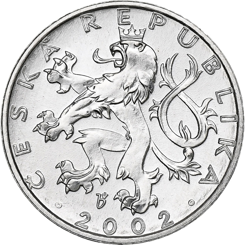 Tschechische Republik, 50 Haleru, 2002, Aluminium, VZ, KM:3.1