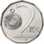 Czechy, 2 Koruny, 2002, Nickel platerowany stalą, AU(55-58), KM:9