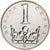 Czech Republic, Koruna, 2002, Nickel plated steel, MS(63), KM:7