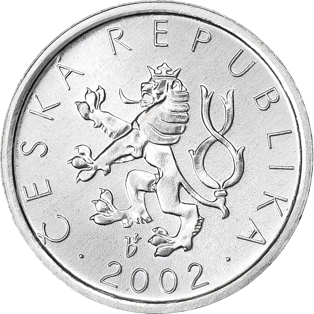 Czech Republic, 10 Haleru, 2002, Aluminum, MS(60-62), KM:6