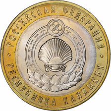 Russia, 10 Roubles, 2009, Bi-Metallic, MS(63), KM:985