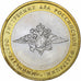 Russia, 10 Roubles, 2002, Moscow, Bimetaliczny, AU(55-58), KM:752