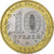 Russia, 10 Roubles, 2002, Moscow, Bi-Metallic, AU(55-58), KM:752