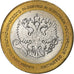 Rusia, 10 Roubles, 2002, St. Petersburg, Bimetálico, EBC, KM:750