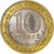 Russia, 10 Roubles, 2011, Saint Petersburg, Bimetaliczny, AU(55-58), KM:1292