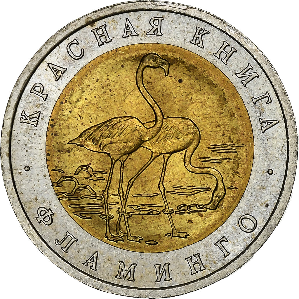 Russia, 50 Roubles, 1994, Saint Petersburg, Bi-Metallic, EF(40-45), KM:371