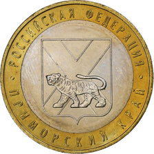 Russia, 10 Roubles, 2006, Moscow, Bi-Metallic, AU(55-58), KM:940