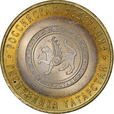 Russland, 10 Roubles, 2005, St. Petersburg, Bi-Metallic, SS+, KM:891