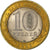 Rússia, 10 Roubles, 2006, St. Petersburg, Bimetálico, AU(55-58), KM:949