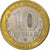 Russia, 10 Roubles, 2006, Moscow, Bi-Metallic, AU(55-58), KM:942