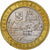 Rusia, 10 Roubles, 2008, Saint Petersburg, Bimetálico, EBC, KM:995