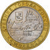 Rusia, 10 Roubles, 2008, Saint Petersburg, Bimetálico, EBC, KM:995
