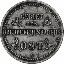 GERMANIA - IMPERO, Wilhelm II, 2 Kopeks, 1916, Berlin, Ferro, BB, KM:21