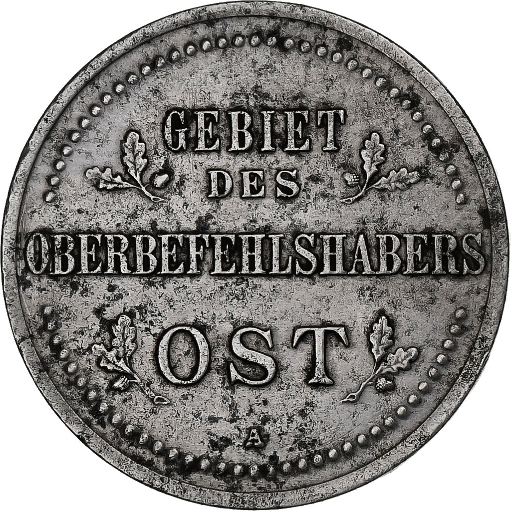 GERMANY - EMPIRE, Wilhelm II, 3 Kopeks, 1916, Berlin, Iron, EF(40-45), KM:23
