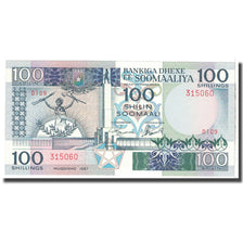 Banknote, Somalia, 100 Shilin = 100 Shillings, 1987, KM:35b, UNC(65-70)