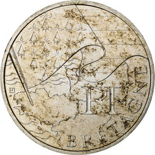 Francia, 10 Euro, Euros des régions, 2010, Paris, Plata, MBC+, KM:1648